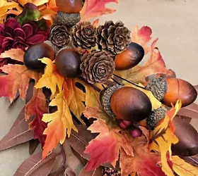 creative fall decoration for your front entry