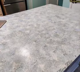 beach house painted countertops