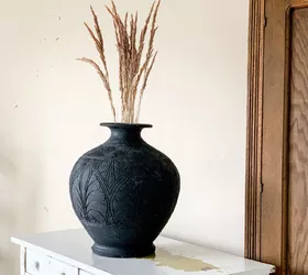 easy clay pot makeover