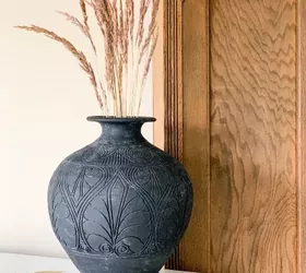 easy clay pot makeover